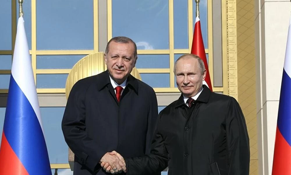 Τον θεμέλιο λίθο για τον τρίτο αντιδραστήρα του Άκουγιου έθεσαν Ερντογάν-Πούτιν